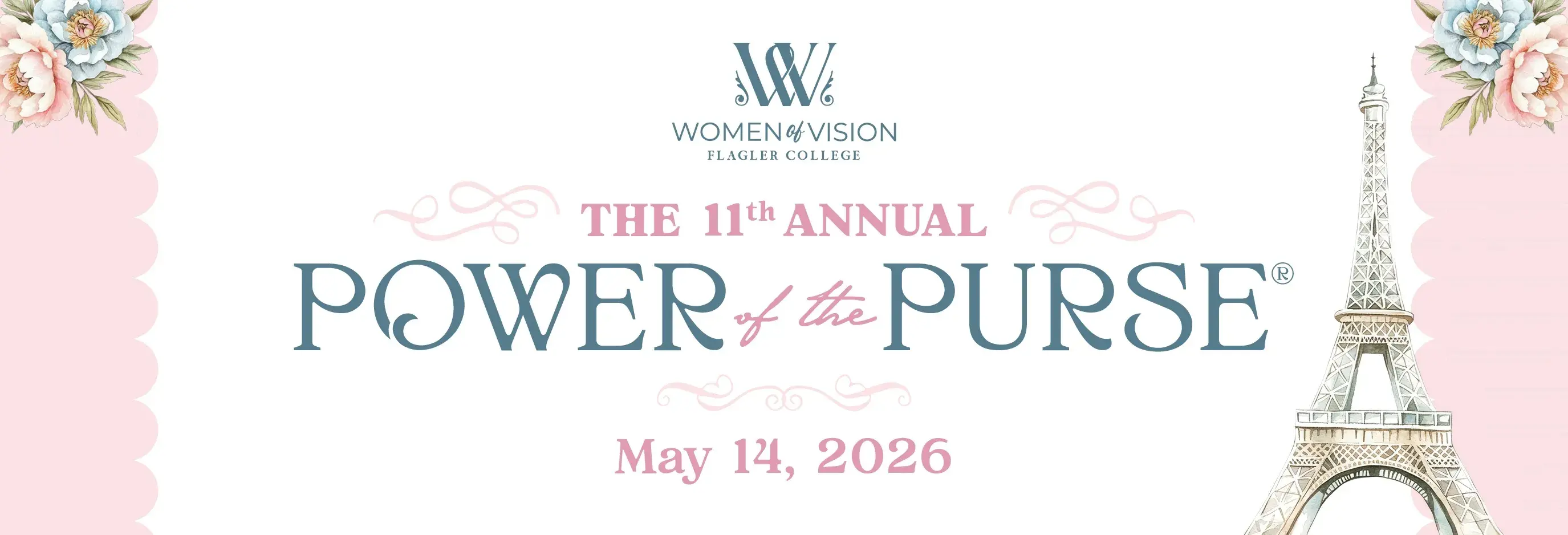 Power of the Purse luncheon at Flagler College, supporting student scholarships